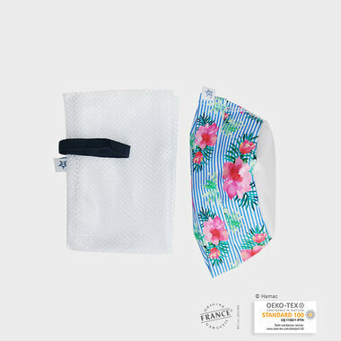 Little pouch and net for cleansing pads - Pimprenelle